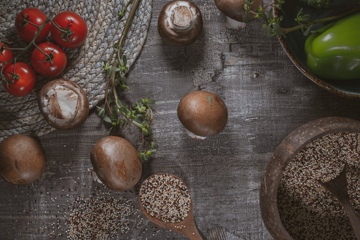 Soupe épaisse de légumes et légumineuses